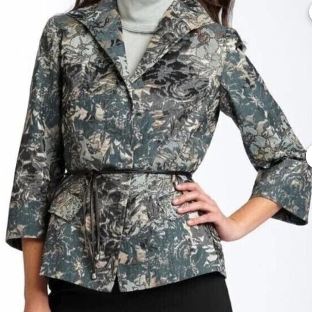 Lafayette 148 Brocade Jacket - Size 6 Petite